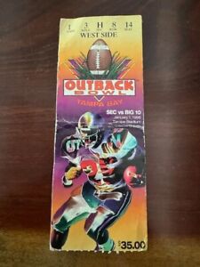 New Listing1996 Outback Bowl Ticket