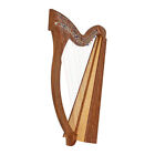 Roosebeck 29-String Minstrel Harp w/ Chelby Levers - Vine Design
