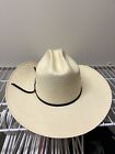 Vintage Eddy Bros Cowboy Hat Straw Size 7 3/8