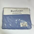 New ListingVintage Ralph Lauren One Irregular Sheet Blue/White Striped Queen Flat  NOS