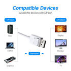 Display Port Cable DP Male to DP Cable Cord 1.4 Support 8K@60hz,4K@144HZ white
