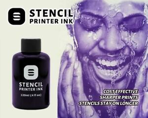 Tattoo Stencil Ink Refill 120ml 4 fl oz for Inkjet Printer up to 3000 Stencils