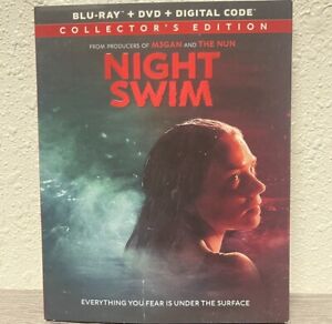 NIGHT SWIM Collector's Edition (BLU-RAY + DVD + DIGITAL CODE) W/SLIPCOVER