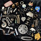 Vintage To Now Junk Drawer Lot Unique Trinkets Wear Repair Jewelry + Gold-Filled