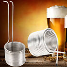 Stainless Steel Metal Coil Tube Immersion Wort Chiller Beer Wine Cooler Home US