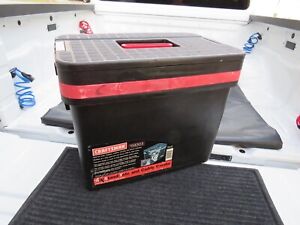 Large Vintage Craftsman Portable ToolBox Carryall Sit Stand Tote