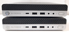 New ListingLot of (2) HP EliteDesk 800 G3 DM Micro PC 2.50GHz Core i5-6500T 8GB RAM No HDD