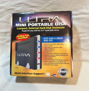 ULT31310 Ultra Mini Portable Disk. Compact, External Hard Disk Enclosure