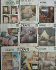 Sewing Patterns Decor/Headwrap/Easter/Crafts/Christmas/Pillows/Drapes Lot #11