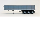 Gray Gravel 3 Axle Trailer Promotex 1/87 Truck Accessory HO Scale 5340