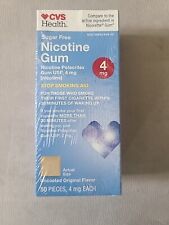 CVSHealth SugarFree Original Nicotine Gum 4mg ~ 50 PC EXP. 05/24