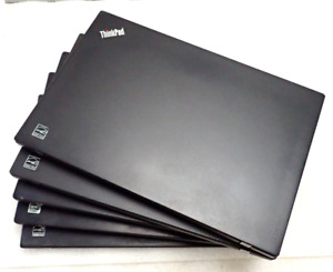 Lot of 5 Lenovo ThinkPad T470s Intel i7-6600U 2.60 20GB RAM 256GB SSD NO BATTERY