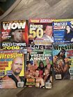 Lot Of 6 Vintage Wrestling Magazines WWF PWI 1998-2001