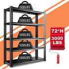 Adjustable Shelving Heavy Duty Metal Storage Shelves Utility Warehouse 4/5-Tier