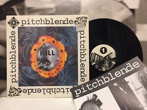 Pitchblende - Tuer Atom Smasher LP + Insert NM/Ex / NM 1993 US Fist Puppet