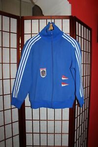 Adidas 70's - Austria Football Team Vintage blue jacket  ( Yugoslavia) .ALY