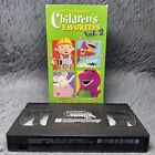 Children's Favorites Vol. 2 VHS 2004 Video Tape Barney Kipper Wishbone Angelina