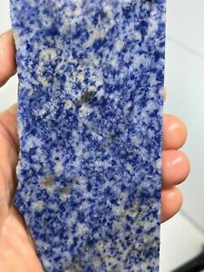 Blue Quartzite slab lapidary cabbing carving from Brazil Combo ship avail