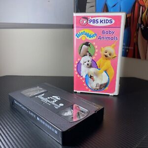 Vintage 2000 PBS Kids Teletubbies Baby Animals VHS