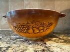 Vintage Pyrex #443 Old Orchard Cinderella Brown Nesting Mixing Bowl 2 1/2 Qt