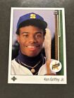 1989 Upper Deck Ken Griffey Jr 1 Nr Mint + Rookie RC HOF Seattle Mariners Center