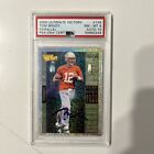 2000 Upper Deck Ultimate Victory Tom Brady Rookie Card #146 PSA 8 On Card Auto
