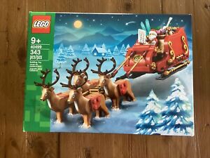 Lego Holiday Santa's Sleigh Set No. 40499, New Sealed in Box