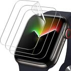 3 Pack Hydrogel Film Screen Protector For Apple Watch Series 9 8 7 45mm 41mm