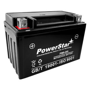 YTX9-BS GTX9-BS 12V 8AH Replacement for Mighty Max Motorcycle Battery