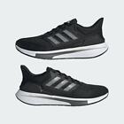Adidas EQ21 Men's Running Sneakers Shoes Core Black / Iron Metallic Brand New