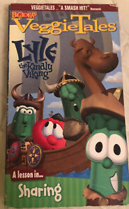 2001 Veggie Tales Lyle the Kindly Viking VHS Tape Children’s Video