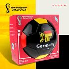 FIFA World Cup Qatar 2022 Team Germany Soccer Ball Souvenir Display, Licensed