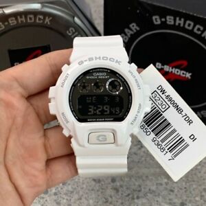 Casio G Shock DW-6900NB-7 White Eminem Original Men's Digital Watch