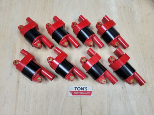 Pack of 8 Ton's Ignition Coil 2014+ GM Gen V Round Style 4.8 5.3 6.0 6.2 7.0