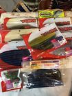 YUM Fishing Worms / Bait LARGE LOT- Most unopened