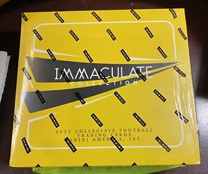 2021 Panini Immaculate Collection Collegiate Football Hobby Box