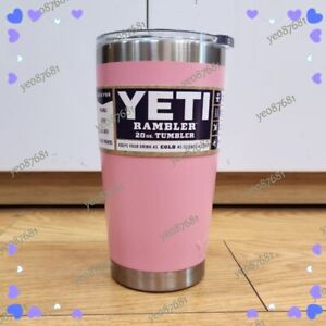 YETI Rambler Tumbler Stainless Steel Vacuum Insulated 20 oz With Magslider Lid