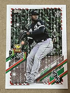 2021 Topps Holiday Candy Baseball SSP #HW128 Luis Robert Chicago White Sox 🎄⚾🎄