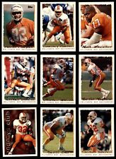 1995 Topps Tampa Bay Buccaneers Almost Complete Team Set 8 - NM/MT