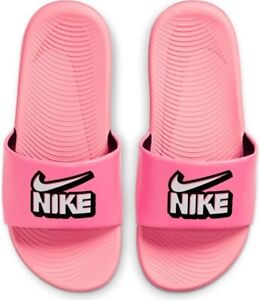 Nike Toddler Girls Kawa Slides sz 11 Slip-on Sandals Sunset Pink Pool Water NWT