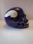 Minnesota Vikings Custom Art Football Helmet Style Skull.