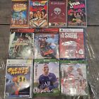 XBOX PS5 PS3 PSP Lot Of 10 Brand New Video Games UMD Show Pac Man Blokus FIFA