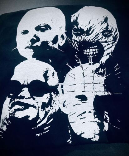 cenobites , pinhead , horror movie black t-shirt S - 3XL