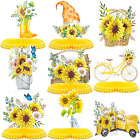9 Pieces Sunflower Centerpieces for Tables Sunflower Party Decorations Sunflower