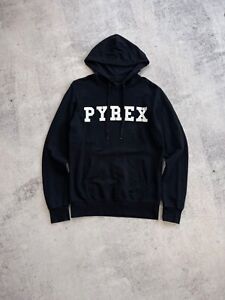 Pyrex Vision Virgin Abloh Men's Black Authentic Hoodie Sweatshirt Size M Rare