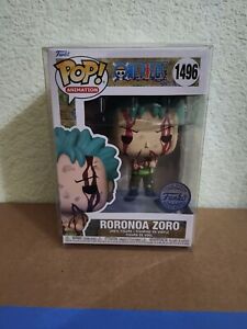 Funko Pop! One Piece Roronoa Zoro HT #1496 SE Sticker Nothing Happened