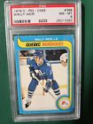 1979 O-PEE-CHEE HOCKEY #388 WALLY WEIR☆☆PSA 8 (NM-MT)☆☆QUEBEC NORDIQUES☆☆