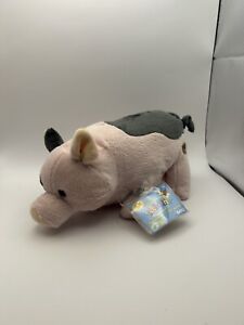 Webkinz Retired Pot Bellied Pig HM450 Stuffed Animal Plush Pink NO CODE READ
