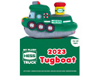 HESS 2023 MY PLUSH TUGBOAT TOY TRUCK W/ LIGHTS AND SOUND NEW IN BOX