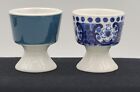 Vintage EGG CUPS - Lot of 2 - 1 ARABIA - Made in Finland MCM Pottery